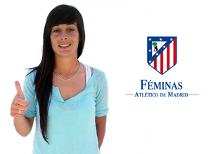 Temporada 2012-2013: Esther González es presentada como nueva jugadora del Atlético de Madrid Féminas